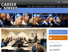 Tablet Screenshot of careerstreeterie.org